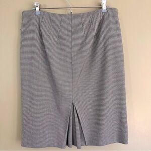 NWOT - WORTHINGTON - Petite Houndstooth Skirt sz 12P